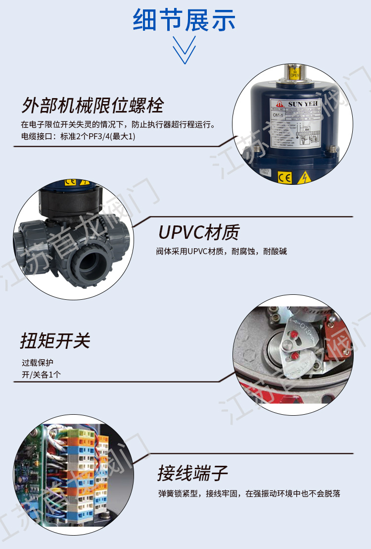 【FIP】电动三通PVC球阀