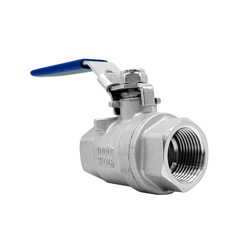 手动二片式螺纹球阀